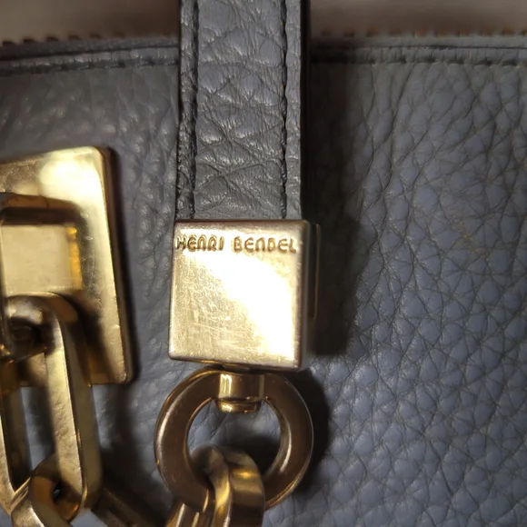 Henri Bendel Leather Shoulder Bag, Rehabbed - Picture 4 of 14